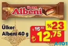ÜLKER ALBENİ ÇİKOLATA 40 G fiyat ve kampanya bilgisi
